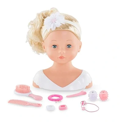 Imagen de Corolle Cabeza de Peinado, muñeca, 10 Accesorios, a Partir 3 años, 9000310040