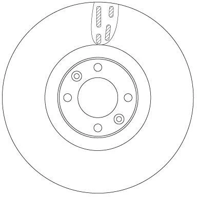 Imagen de Disco de freno TRW DF6140