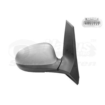 Imagen de espejo retrovisor Van Wezel 1873818 derecha imprimado completo, convexo, para ajuste elect. espejo, calefactable, con sensor de temperatura