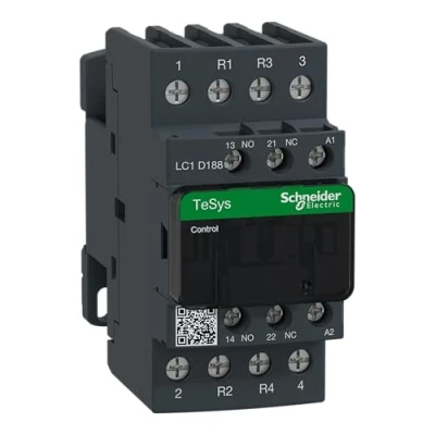 Imagen de Schneider Electric LC1D188P7 TeSys D Contactor 4P(2NA + 2NC) AC 1