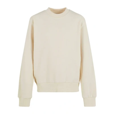 Imagen de Urban Classics CREW Sudadera para niños, Talla: 11 12a, Whitesand