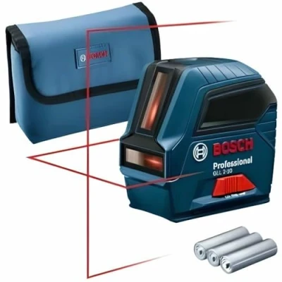 Imagen de Bosch Professional Nivel láser GLL 2 10 (láser rojo, alcance: hasta m, 3 pilas AA, estuche)