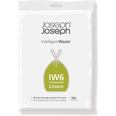 Imagen de Joseph IW6 Forros de basura 30 litros (paquete 20) Transparente
