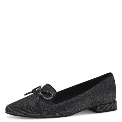 Imagen de Marco Tozzi 2 24201 42 Zapatillas, Plantilla Feel Me, Forro Interior Suave, Mocasín Mujer, Color Negro, 39 EU