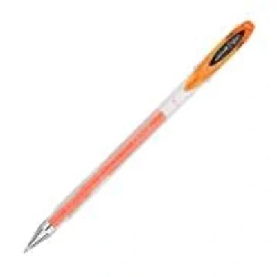 Imagen de Uni Ball Signo UM120 Lote de 6 bolígrafos tinta gel (punta media, 0,7 mm), color naranja