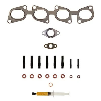 Imagen de AJUSA JTC11489 Juego de montaje, turbocompresor with studs, syringe oil con juntas instrucciones montaje OPEL: Zafira B, Astra H Caravan
