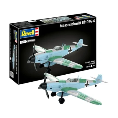 Imagen de Revell Maqueta Messerschmitt Bf109G 6 easy click system
