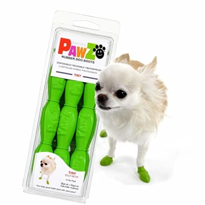 Imagen de Pawz Dog Botas para perros Verdes