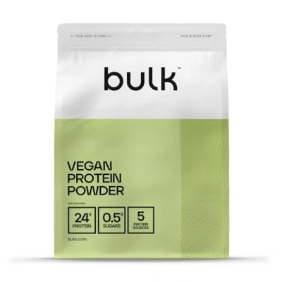 Imagen de Bulk Proteína vegana en polvo, Chocolate con Naranja, 1 kg, 28 dosis