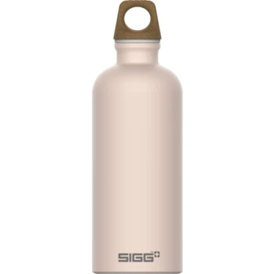 Imagen de SIGG Traveller MyPlanet Journey Plain botella cantimplora (0.6 L), hermética neutral para el clima, de aluminio ligera fabricada en Suiza