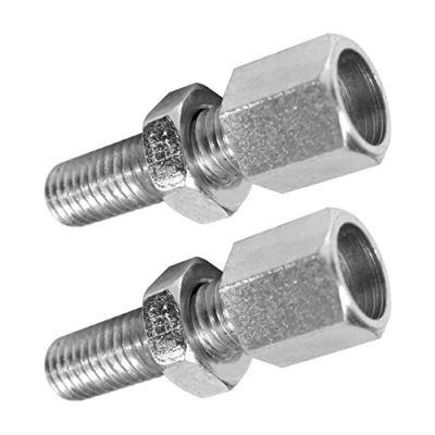 Imagen de cyclingcolors 2 tornillos huecos de ajuste M8 x 40 mm mango freno embrague ciclomoto moto