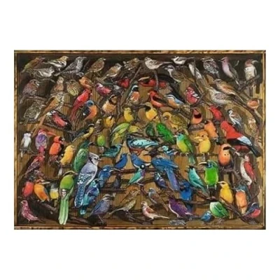 Imagen de Ravensburger Puzzle: Pájaros Arcoíris, Puzzle 1000 Piezas, Puzzles para Adultos, Piezas Pegamento Enmarcar Puzzles, Rompecabezas Regalos 70x50cm