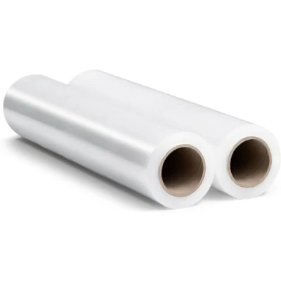 Imagen de RAGO® film Transparente para Embalar 2 unidades 150m I Rollos de Plastico 900g 7,5 x 40 cm Papel 0,9 Kg