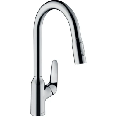 Imagen de hansgrohe M429 H220 mezclador monomando de cocina con ducha extraíble, cromo