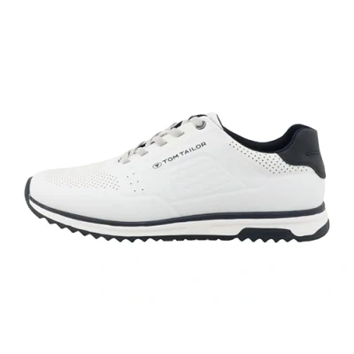 Imagen de TOM TAILOR 9580050001, Zapatillas Hombre, Blanco, 42 EU