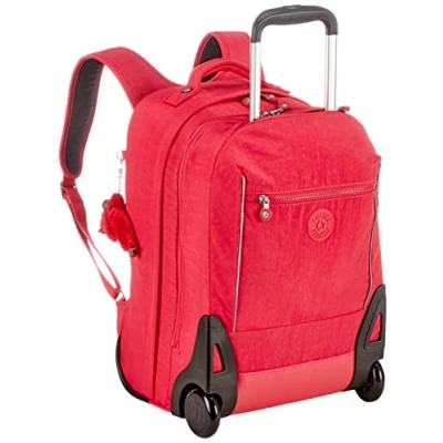 Imagen de Kipling SARI, Mochila con 2 ruedas y Compartimento para el Portátil, 48 cm, 27 L, 2.31 kg, Rosa (True Pink)