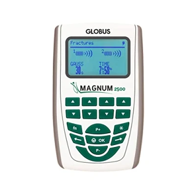 Imagen de GLOBUS Magnum 2500 Magnetoterapia Domiciliaria de Alta Potencia, 52 Programas, Tratamiento Domiciliario, Recuperación Traumatismos y Fracturas, Ayuda a la Regeneración en Artrosis Artritis