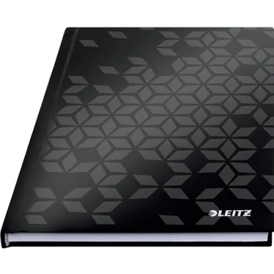 Imagen de Leitz Wow Cuaderno de tapa rígida, A5, Negro