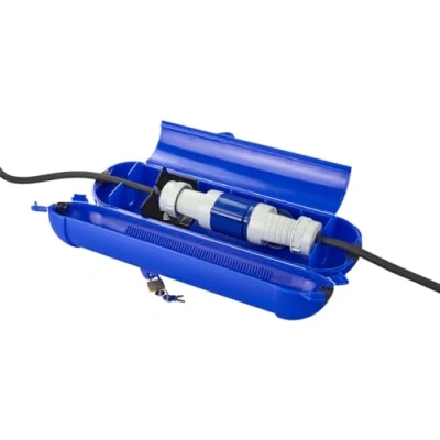 Imagen de ProPlus Caja de Seguridad para Enchufe CEE y acoplador Azul