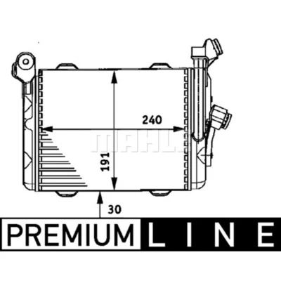 Imagen de MAHLE ORIGINAL CLC 33 000P Radiador de Aceite BMW: 5 Berlina, Touring, 7