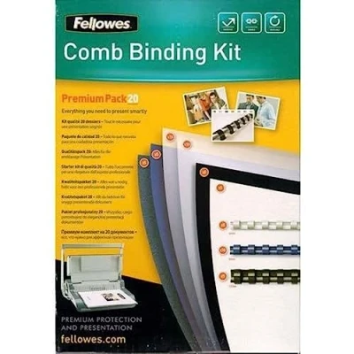Imagen de Fellowes 5371801 Kit premium de encuadernación