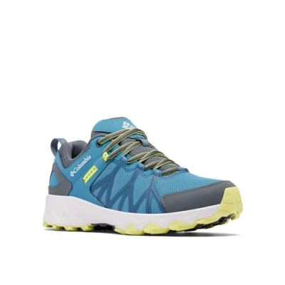 Imagen de Columbia PEAKFREAK II OUTDRY Zapatillas de senderismo, Hombre, Talla: 40, Mineral blue/fresh kiwi Zapatos