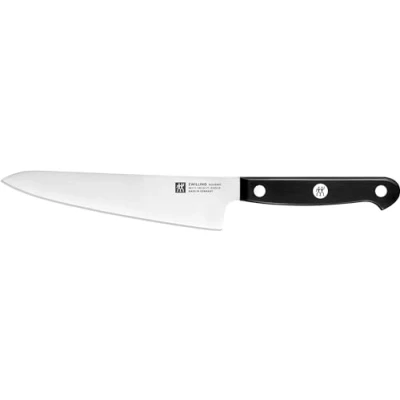 Imagen de ZWILLING Gourmet Cuchillo de Chef Compacto, 14 cm, Acero Inoxidable Especial Anticorrosión, Mango Ergonómico Negro Made in Germany