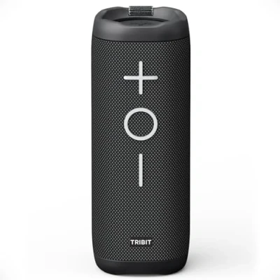 Imagen de Tribit StormBox 2 Altavoz Bluetooth con Sonido Envolvente de 360. 34 W, tecnología XBass, Resistencia al Agua IPX7, 5.3 y emparejamiento TWS Ideal para Exteriores