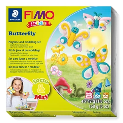 Imagen de Fimo 8034 LZST form&amp;play, Multicolor, 4x42g (8034 10 LZ) , color/modelo surtido