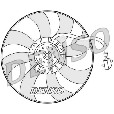 Imagen de DENSO DER32007 Ventilador de Radiador 393 250 SEAT: Ibiza 3, Córdoba II Berlina, SKODA: Fabia I Hatchback, 1 Combi