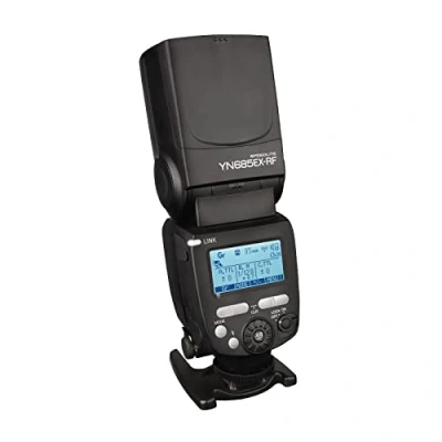 Imagen de YONGNUO YN685EX RF para Sony, GN60 TTL HSS 1 / 8000S Flash Speedlite Maestro Esclavo con Sistema de Disparo inalámbrico 2.4G