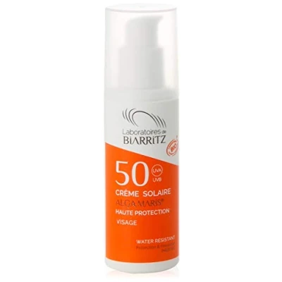 Imagen de Laboratoires de Biarritz ALGA MARIS Crema solar facial SPF50, 50 ml