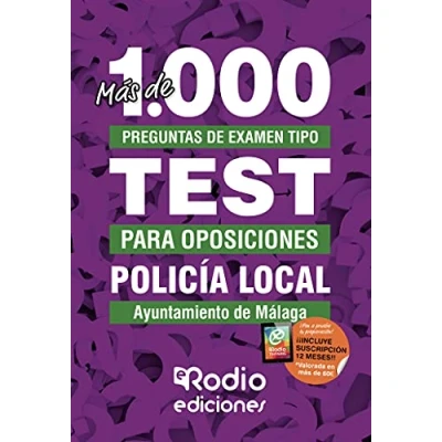 Imagen de Mas De Mil Preguntas Examen Tipo Test Para Oposiciones. Policia Loc