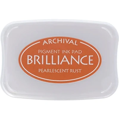 Imagen de Brilliance Tsukineko Almohadilla de Tinta, Pearlescent Rust, Talla única