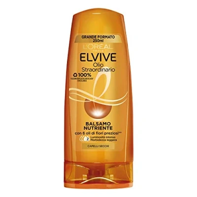 Imagen de Elvive Olio Straordinario Balsamo nutriente 250 ml