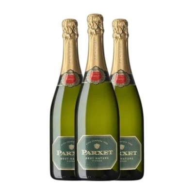 Imagen de Parxet Brut Nature Cava Reserva 75 cl Espumoso blanco (Caja de 3 Botellas cl)