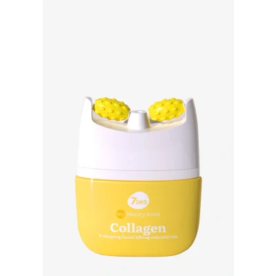 Imagen de Crema Reafirmante 7Days con Colágeno Hidratante Facial de Cuidado Coreano Antiedad para Rostro y Cuello Mujeres Masajeador Rodillo Reducción Hinchazón, 40 ml