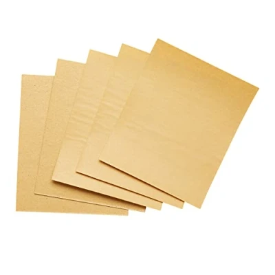 Imagen de Fit For The Job 5 hojas grandes de papel lija tamaño A4, para lijar madera, muebles, metal, yeso mejoras en el hogar, decoración y más: 1 fino, 2 mediano, grueso, 11 x 9 pulgadas