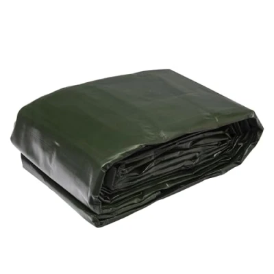 Imagen de WERKA PRO Lona Multifuncional Negra y Verde 240 g/m2 8 x 12 m