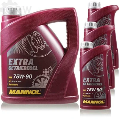 Imagen de Aceite de transmisión original Mannol Extra 75W 90 API GL 4/GL 5 LS, 7 litros
