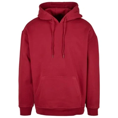 Imagen de Build Your Brand Bb006 basic Oversize Hoody Sudadera con Capucha, Granate, XXXL para Hombre
