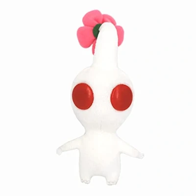 Imagen de Sanei Boeki Pikmin All Star Collection White Plush 11cm PK09