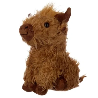 Imagen de Puckator Câle Porte Peluché Highland Coo Cow Vache Animal de la Ferme Topes Puerta, Multicolor, único