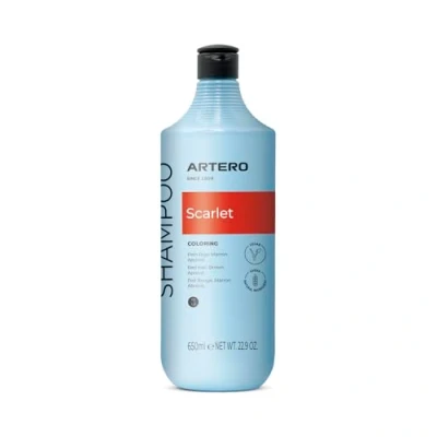 Imagen de Artero Scarlet. Champú para Perros Intensificador del Color Natural Pelajes Rojos, Marrones y Chocolate Brillo Duradero, Hidratación Profunda Fórmula Suave con Pigmentos Naturales 650 ml