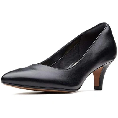 Imagen de Clarks Linvale Jerica, Zapatos de Tacón para Mujer Negro Black Leather, 42 EU