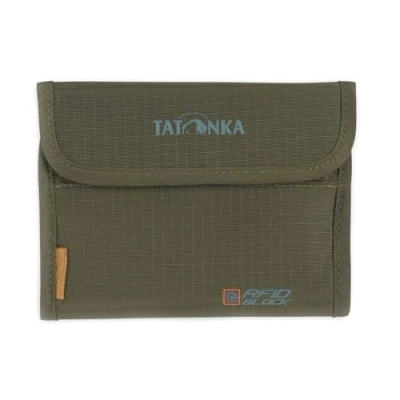 Imagen de Tatonka Euro Wallet RFID B Accesorio de Viaje Billetera, Unisex Adulto, Olive, 10 x 14 2 cm, 0.001 Liter