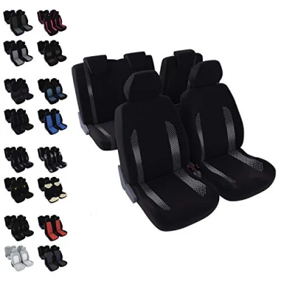 Imagen de DBS Fundas de Asientos Coche/Automóvil Universales Antideslizantes Lavables