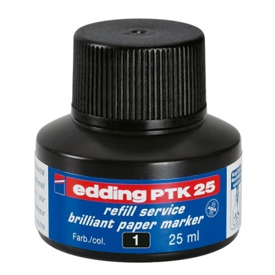 Imagen de Edding PTK 25 Tinta para rellenar negra