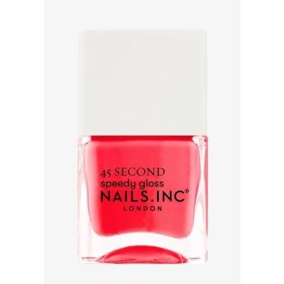 Imagen de Nails Inc BROWSING ON BOND STREET Quick Drying Nagellack Warmes Korallenrot Schnelltrocknend in 45 Sekunden Nagelstärkend mit Hexanal, Kalzium, Magnesium Cruelty Free Perfekte Maniküre