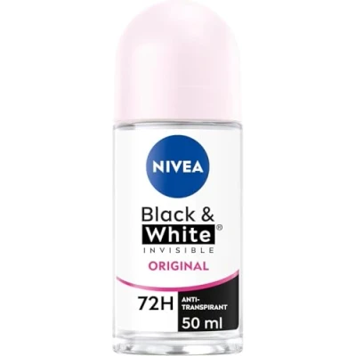 Imagen de Nivea Déodorant Bille invisible para Blanco y Negro Claro 50ml